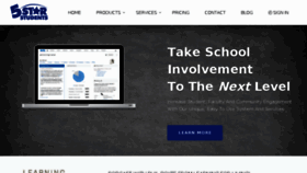 What 5starstudents.com website looked like in 2017 (8 years ago)