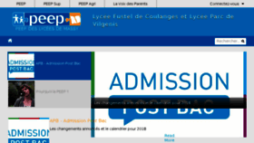 What 5181.peep.asso.fr website looked like in 2017 (6 years ago)