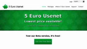What 5eurousenet.com website looked like in 2018 (5 years ago)