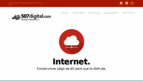 What 507digital.com website looked like in 2018 (5 years ago)