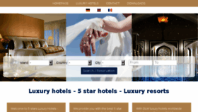 What 5-star-luxury-hotels.de website looked like in 2018 (5 years ago)