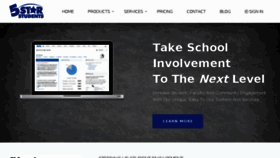 What 5starstudents.com website looked like in 2018 (7 years ago)