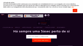 What 5asec.pt website looked like in 2018 (5 years ago)