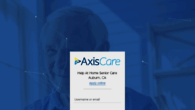 What 5290.axiscare.com website looked like in 2018 (5 years ago)