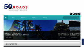 What 50roads.com website looked like in 2018 (5 years ago)