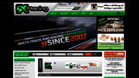 What 5xracing.com website looked like in 2019 (5 years ago)