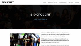 What 510crossfit.com website looked like in 2019 (4 years ago)