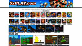 What 5xplay.com website looked like in 2019 (4 years ago)