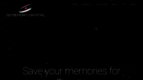 What 5dmemorycrystal.com website looked like in 2019 (7 years ago)