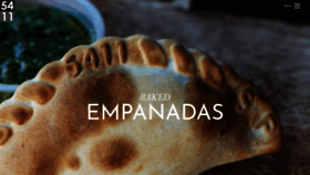 What 5411empanadas.com website looked like in 2019 (4 years ago)