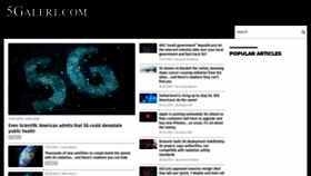What 5galert.com website looked like in 2019 (5 years ago)