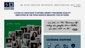What 5starstaffing.biz website looked like in 2019 (4 years ago)
