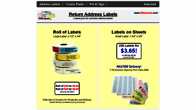 What 500labels.com website looked like in 2019 (4 years ago)