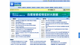 What 520xiazai.com website looked like in 2020 (4 years ago)
