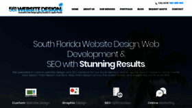 What 561websitedesign.com website looked like in 2020 (4 years ago)