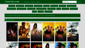 What 5xmovies.me website looked like in 2020 (4 years ago)