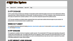 What 5htpmaxreviews.com website looked like in 2020 (5 years ago)