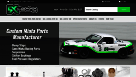 What 5xracing.com website looked like in 2020 (4 years ago)