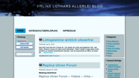What 5inline.de website looked like in 2020 (3 years ago)