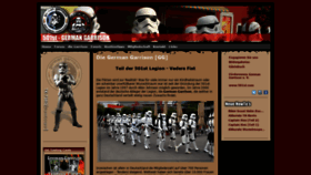 What 501st.de website looked like in 2020 (3 years ago)