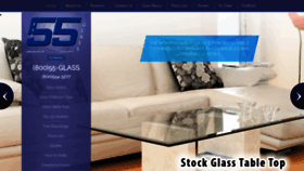 What 55glass.com website looked like in 2020 (3 years ago)