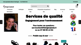 What 5doigts2pieds.fr website looked like in 2020 (3 years ago)