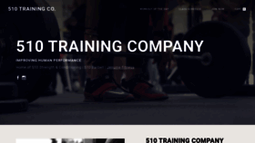 What 510crossfit.com website looked like in 2020 (3 years ago)