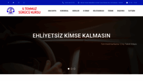 What 5temmuz.com website looked like in 2020 (3 years ago)