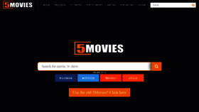 What 5movies.run website looked like in 2020 (3 years ago)