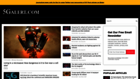 What 5galert.com website looked like in 2020 (4 years ago)