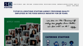 What 5starstaffing.biz website looked like in 2020 (3 years ago)