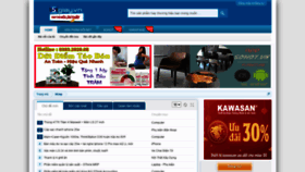 What 5giay.vn website looked like in 2021 (3 years ago)