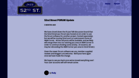 What 52ndstreet.com website looked like in 2021 (2 years ago)