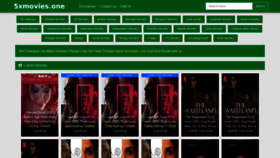 What 5xmovies.one website looked like in 2022 (2 years ago)