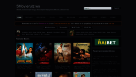What 5movierulz.ws website looked like in 2022 (1 year ago)