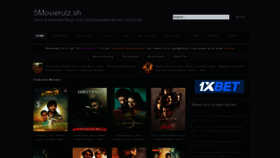 What 5movierulz.sh website looked like in 2023 (1 year ago)