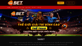What 566bet.info website looked like in 2023 (This year)