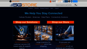 What 5gstore.com website looks like in 2024 