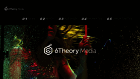 What 6theory.com website looked like in 2016 (8 years ago)