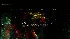 What 6theory.com website looked like in 2017 (6 years ago)