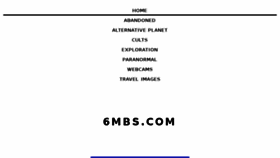 What 6mbs.com website looked like in 2017 (6 years ago)