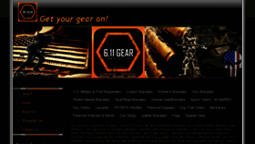 What 611gear.com website looked like in 2018 (5 years ago)