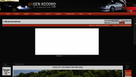 What 6thgenaccord.com website looked like in 2018 (5 years ago)