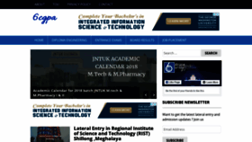 What 6cgpa.in website looked like in 2018 (5 years ago)