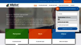 What 65plus.nl website looked like in 2019 (4 years ago)
