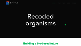 What 64-x.com website looked like in 2019 (4 years ago)