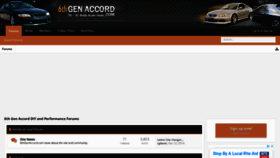 What 6thgenaccord.com website looked like in 2020 (4 years ago)