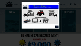 What 61marine.com website looked like in 2020 (3 years ago)