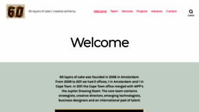 What 60layersofcake.com website looked like in 2020 (3 years ago)