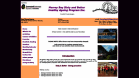 What 60andbetterherveybay.com.au website looked like in 2020 (3 years ago)